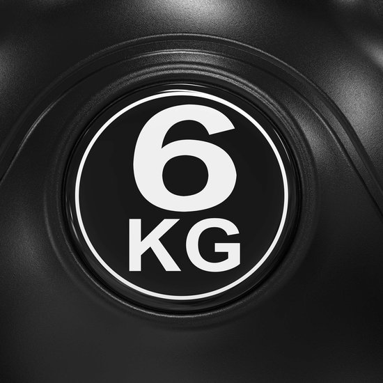 Tunturi PVC Kettle Bell - Kettlebell - 6 kg - Incl. gratis fitness app