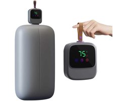 Mini Draagbare Droger met UV-sterilisatie en Afstandsbediening – 450W Kleine Droger met Intelligente Timer en 3 Temperatuurniveaus – Geschikt voor Reizen, Campers en Zakenreizigers
