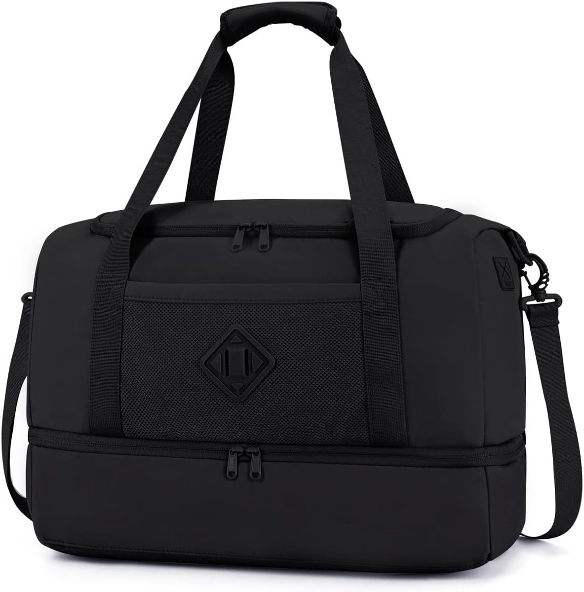 SnelShoppen - Travel Bag voor Vrouwen en Mannen - Handbagage EasyJet - 45x36x20 cm - Grote Sporttas met Schoenenvak en Natvak - Weekendtas voor Vliegr