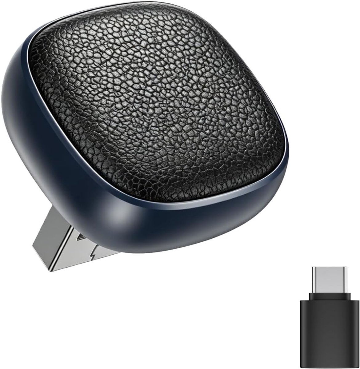 SnelShoppen - CarPlay & Android Auto Draadloze Adapter voor Mobiele Telefoons - Schakel met Één Druk Tussen iPhone en Android - Ultra Mini, Geen Overv