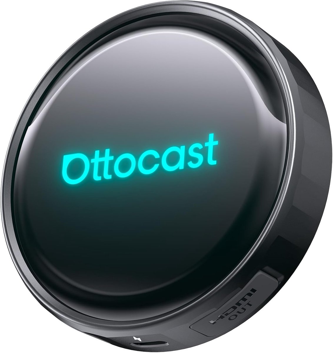 SnelShoppen - Ottocast P3 Pro Wireless CarPlay Adapter Android 13 met Snapdragon SM6225, 8GB RAM, 128GB ROM, HDMI 1080P, WiFi 6, Split Screen, AI Voic