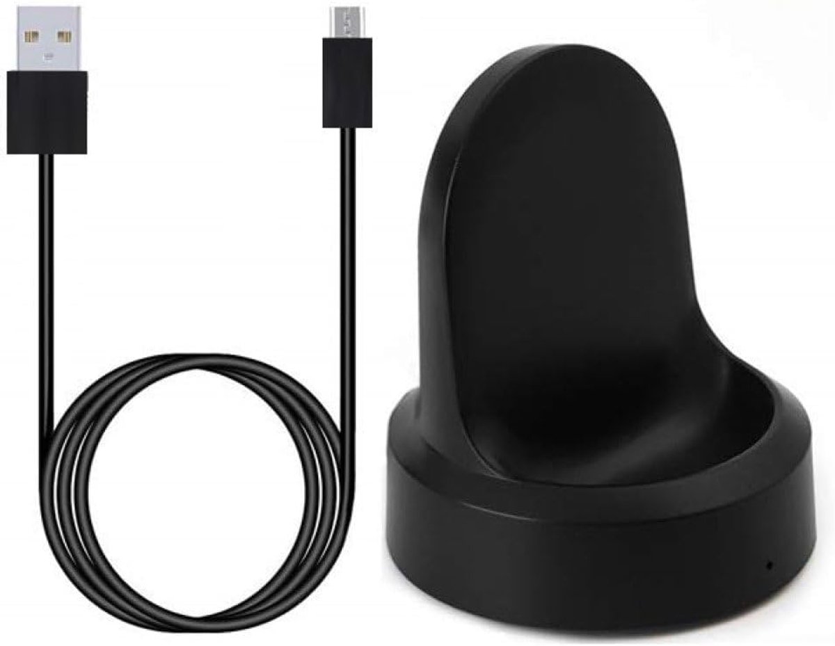 SnelShoppen - Magnetische Oplaadkabel voor Samsung Gear S2/S3 - Oplaadstation - Veilig & Gemakkelijk - Compatibel Accessoire - Perfecte Stabiliteit