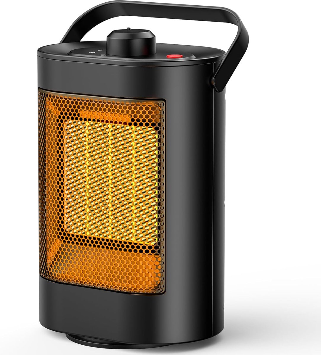 SnelShoppen - Fan Heater 1500W PTC Keramisch Verwarmingstoestel - Energiezuinig, Stil, 3 Snelheden, Oververhittingsbeveiliging, Kantelbeveiliging - Id