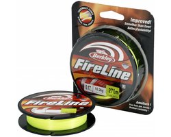 Berkley FireLine Flame Green - Gevlochten Lijn - Dyneema Vislijn - Visdraad 0.17mm 10,20kg 270m