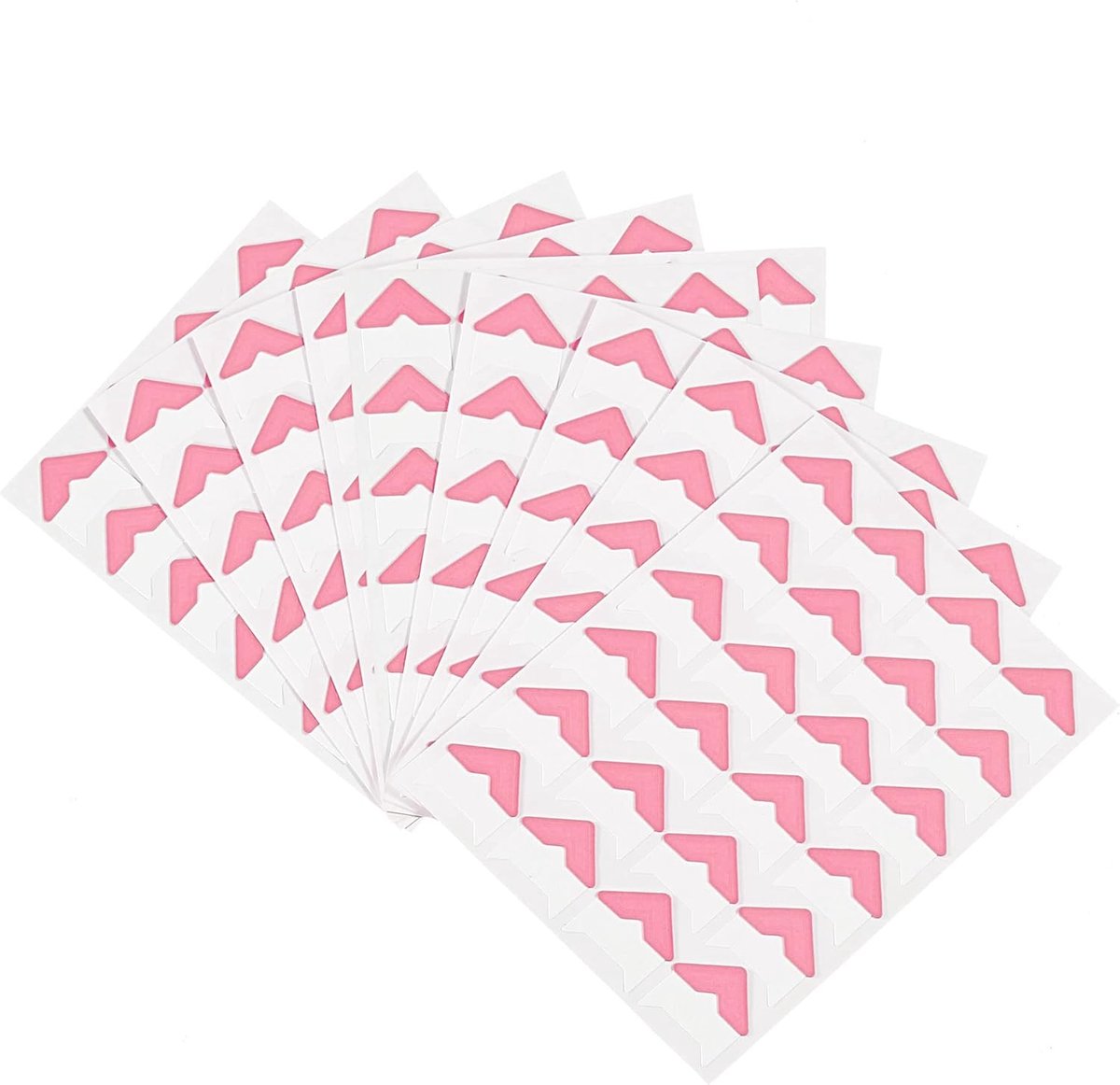 SnelShoppen - PATIKIL Photo Corners, 240 Stuks DIY Foto Hoekjes, Plakstickers voor Dagboeken, Scrapbooking, Creatief Knutselen, Roze, Ideaal voor Fees