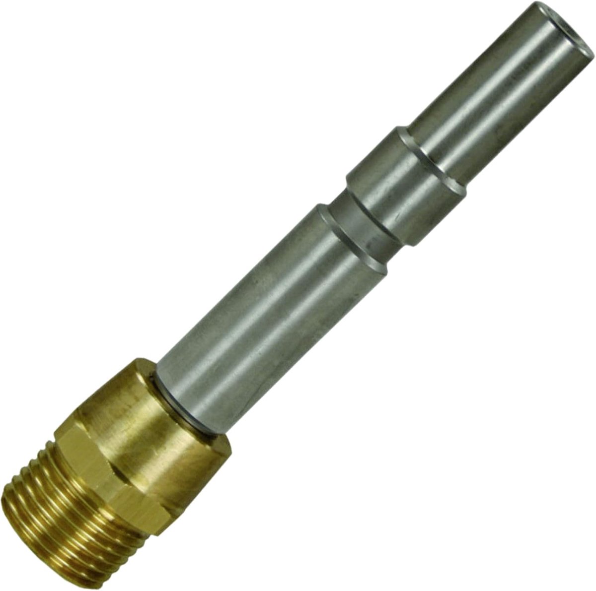 SnelShoppen - PremiumPlus!+ Adapter M22x1.5 AG RVS voor Hogedrukreiniger Nilfisk-Alto, Kärcher, Kränzle - Professioneel, Geschikt voor Slangen en Acce