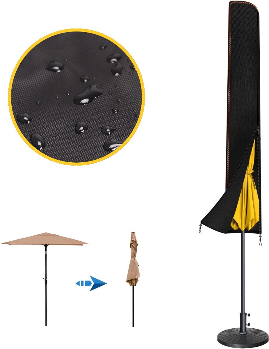 CLGP® Parasolhoes voor Zweefparasol - Parasol hoes Staande Parasol