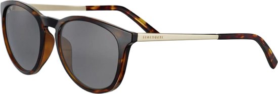 Serengeti Brawley SS556001 Glanzende Klassieke Schildpad Spirit Gepolariseerde Rook — afbeelding 4