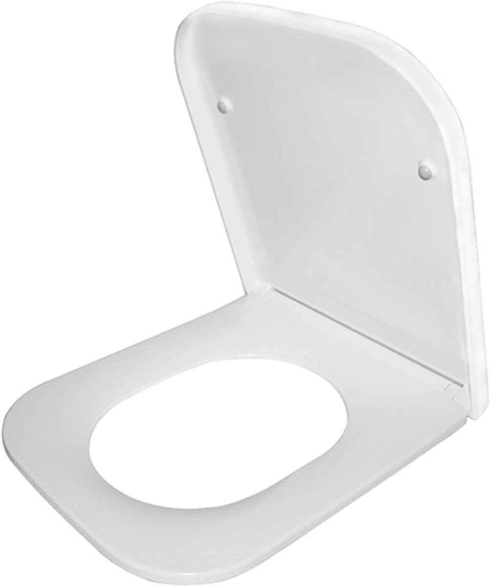 Toiletbril - WC Deksel - Badkamer Vernieuwen - Softclose Systeem - Standaard Maat - Wit