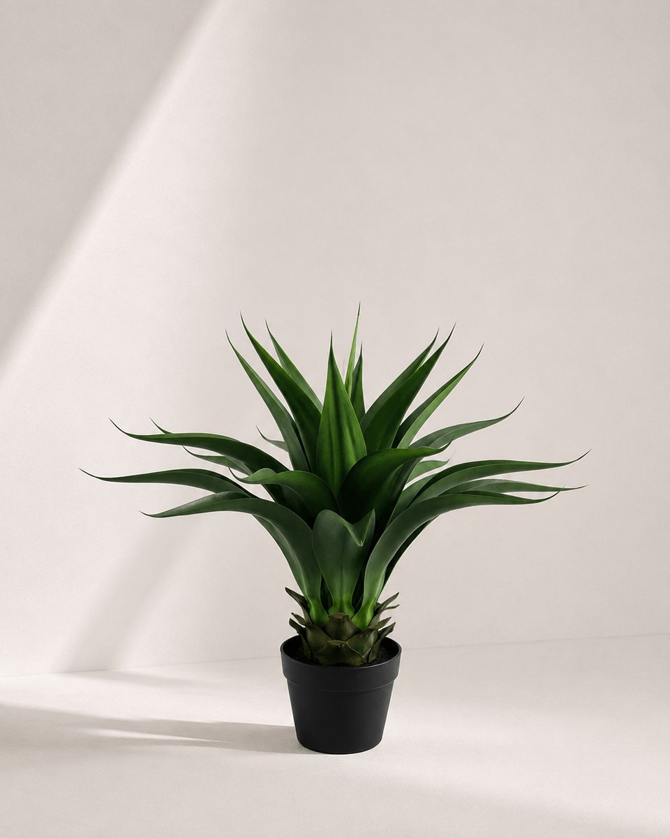 Kunstplant Agave – 65 cm – Groen