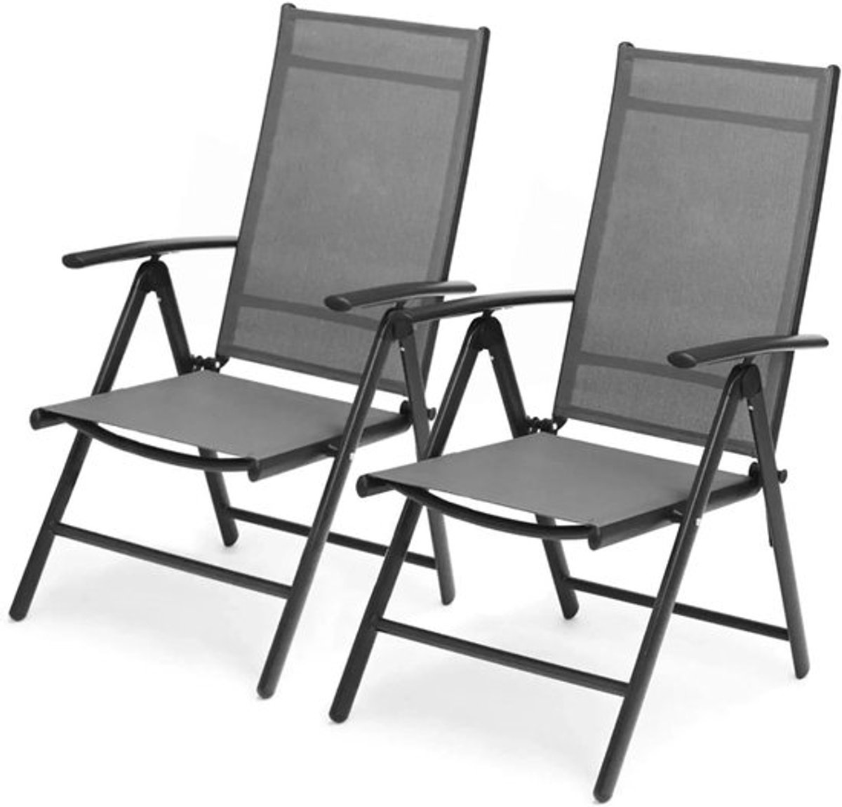 Tuinstoelen - Strandstoel - Klapstoel – Vouwstoel voor op Terras/Tuin/Camping – Draagvermo