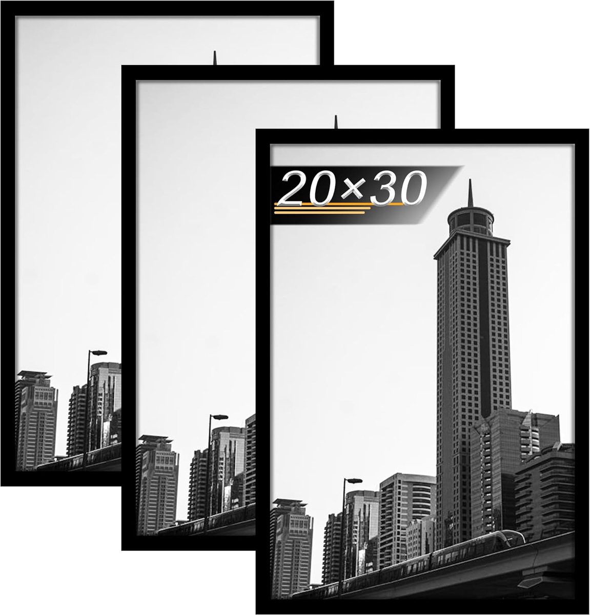 SnelShoppen - Photo Frame Collage Wit - 10 Stuks 10x15 cm Fotolijsten, Meerdere Foto's, Duurzaam Materiaal, Hangend Verticaal/Horizontaal, Perfect voo
