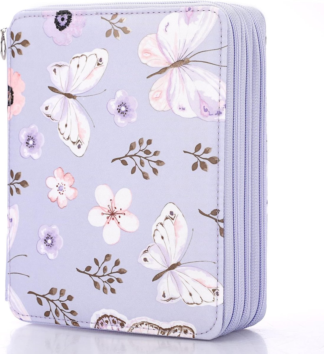 SnelShoppen - Pencil Case 120 - Kleurpotlood Organizer met Grote Capaciteit - Robuuste Polyester en Sterke Rits - Ideaal voor School, Kantoor, Reis, C