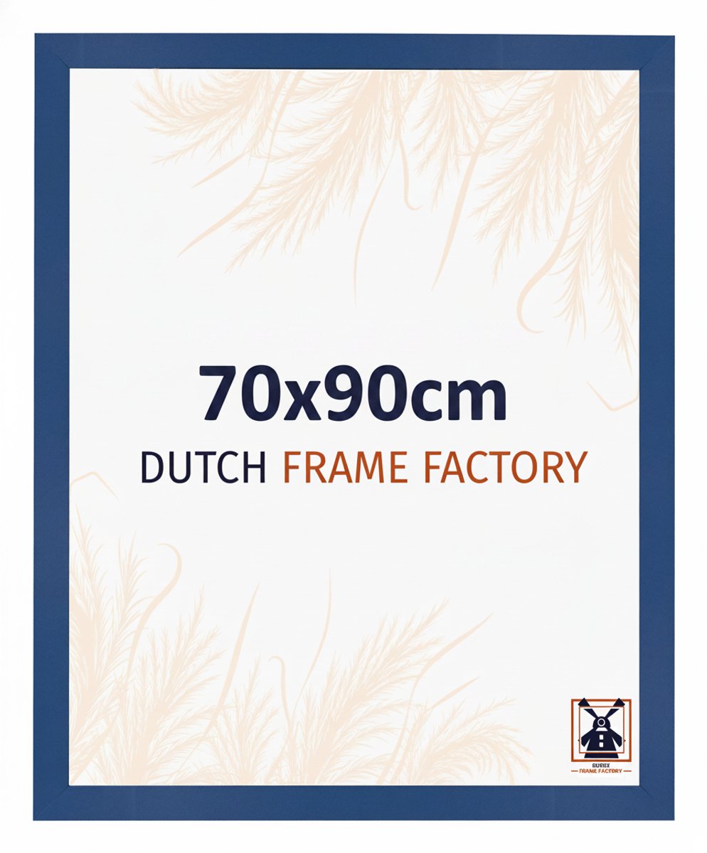 Fotolijst 70x90 cm - MDF - Donkerblauw - Benno