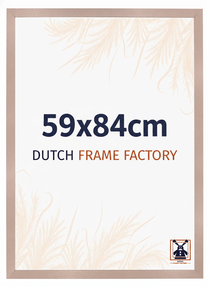 Fotolijst 59x84 cm - MDF - Oudroze - Benno