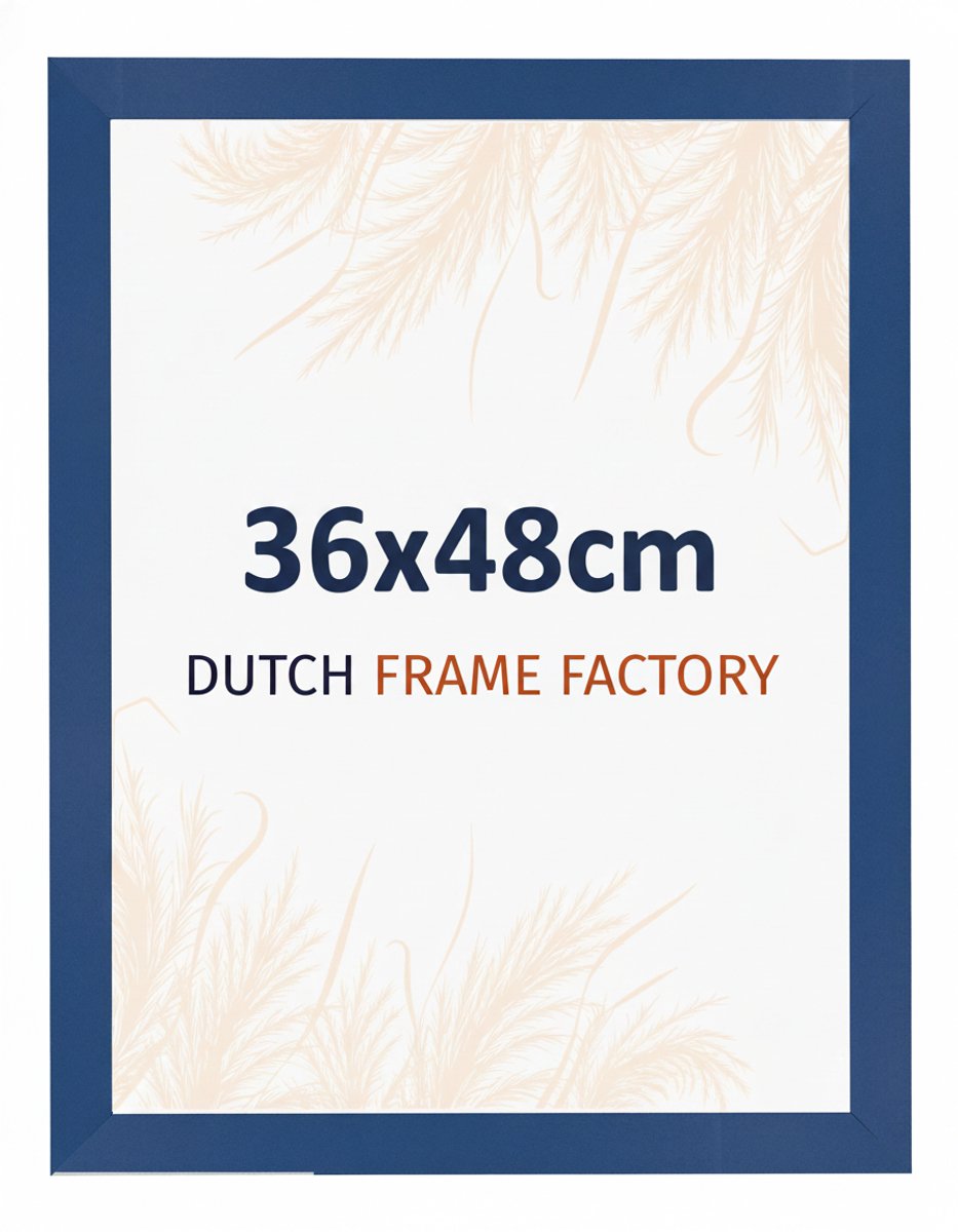 Dutch Frame Factory Fotolijst 36x48 cm - MDF - Donkerblauw - Benno