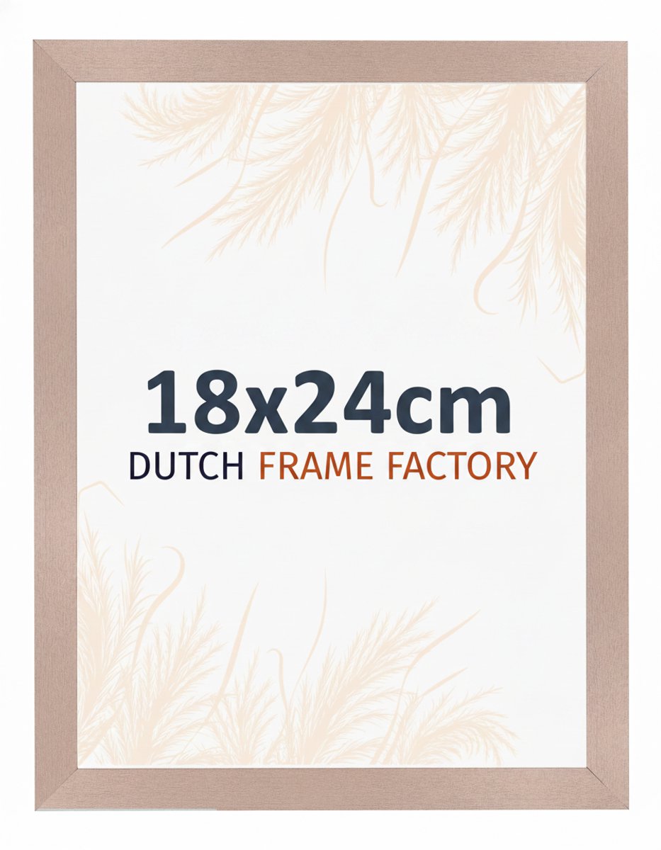Fotolijst 18x24 cm - MDF - Oudroze - Benno