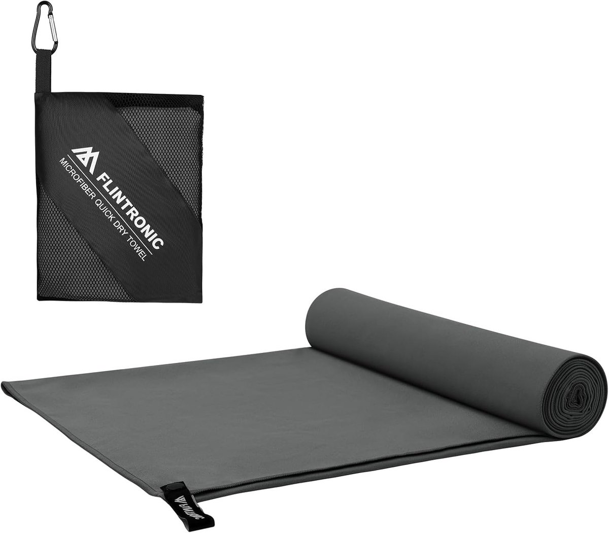 SnelShoppen - Microvezel Handdoek 200 x 100 cm - Lichtgewicht Sneldrogend Sporthanddoek - Ideaal voor Gym, Yoga, Kamperen en Backpacken - Zacht en Hui