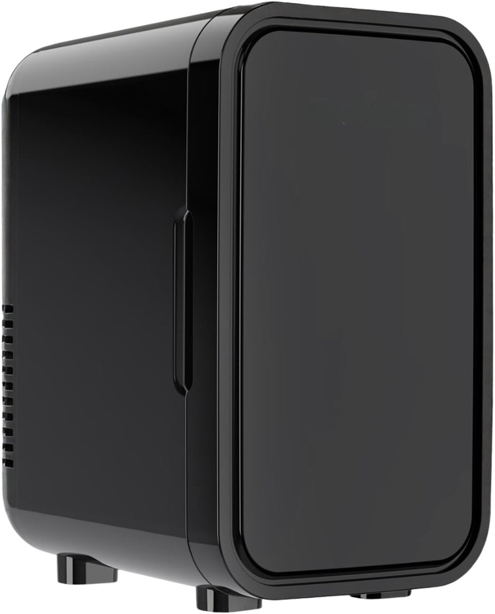 KIRA® Mini Fridge - 6L - Mini Koelkast - Skincare Koelkast - Zwart - 17cm x 14cm x 27cm