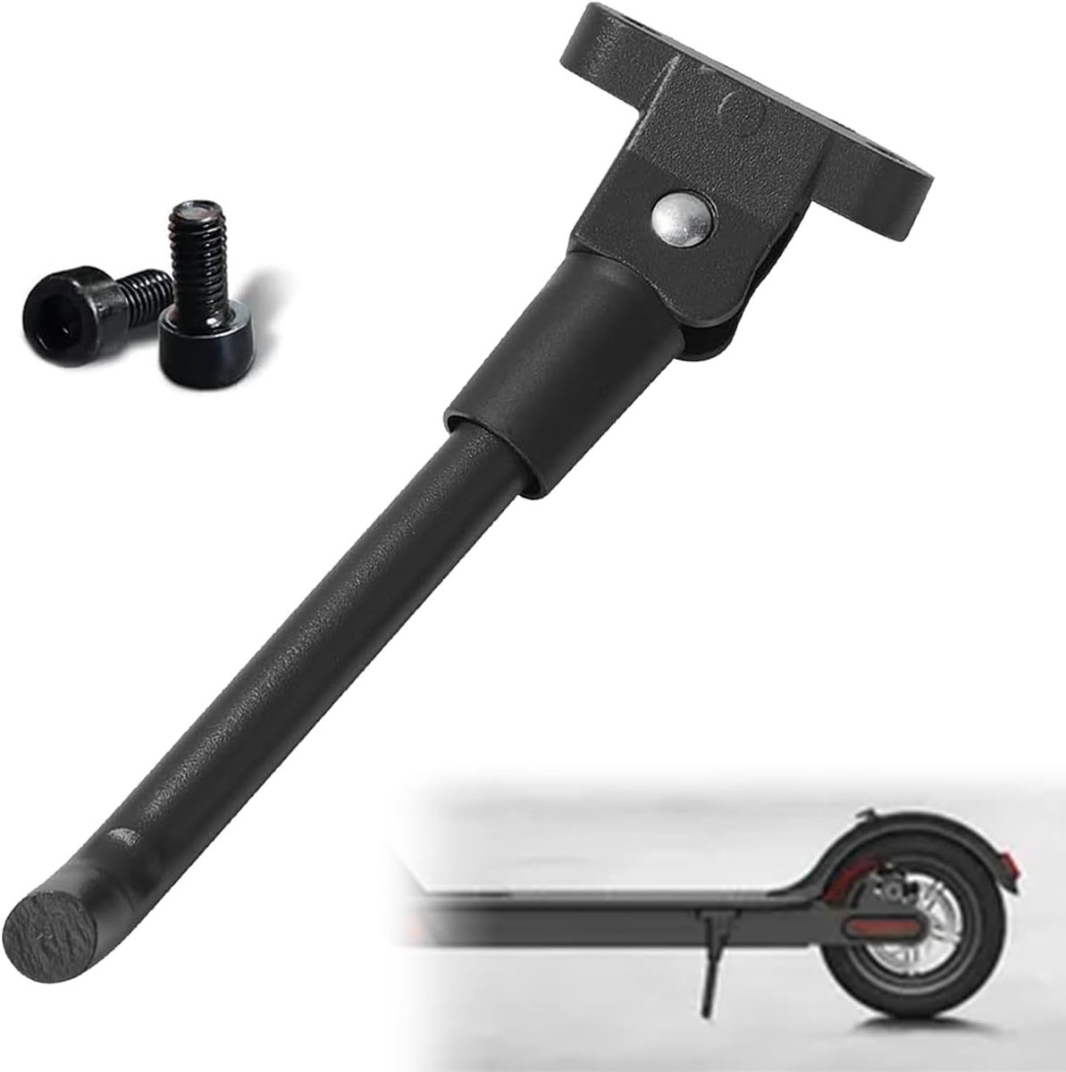 SnelShoppen - Elektrische Scooter Vervangende Kickstand Aluminium Scooter Stand voor M365, 1S, Pro, Pro 2 - Duurzaam, Lichtgewicht, Eenvoudig te Insta