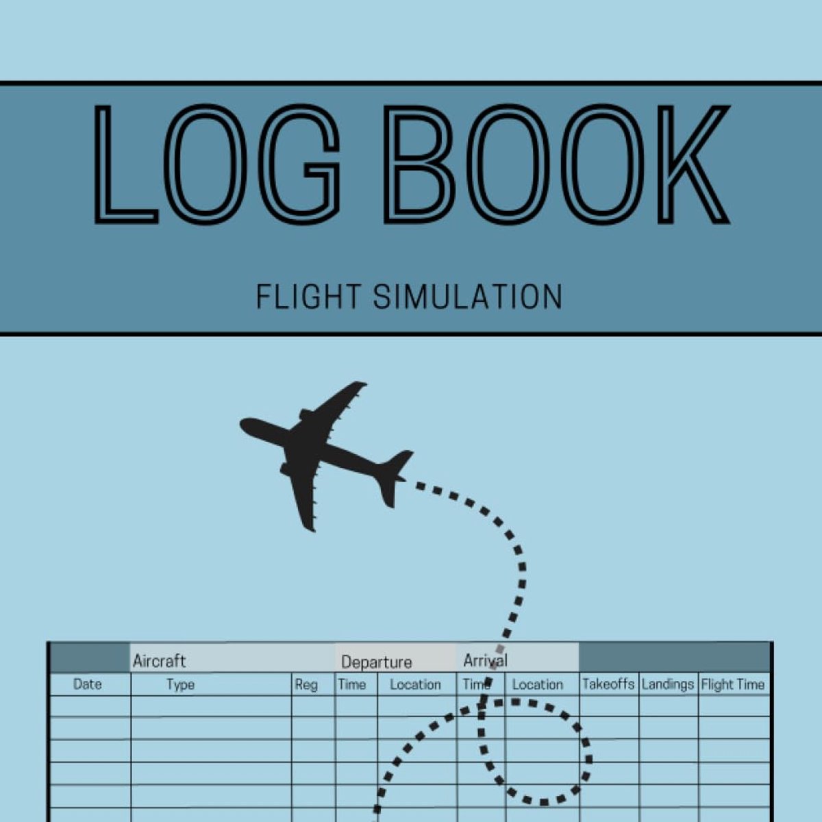 SnelShoppen - Log Book Flight Simulation - Ultieme Vlucht Logboek voor Vliegsimulator Fans - Perfect voor Training en Ontspanning - 100 Pagina's - A4