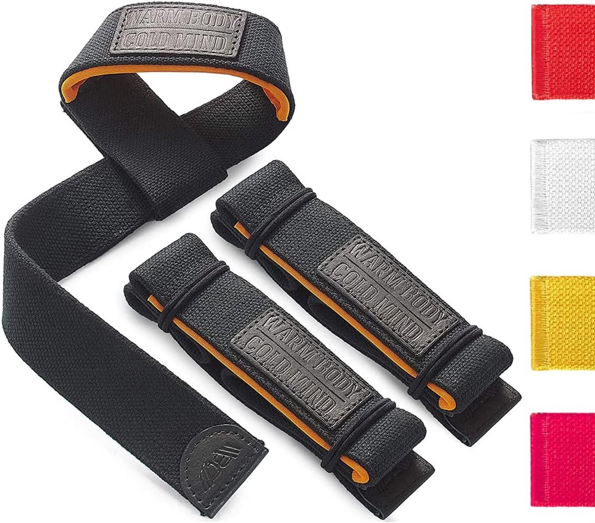 SnelShoppen - Lasso Lifting Straps voor Gewichtheffen - Neopreen 3mm/6mm, Tot 350kg, Versterk je Polsen voor Deadlift, Powerlifting & Crossfit, Fitnes