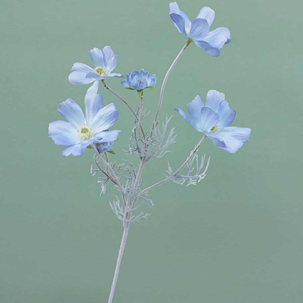 Kunstbloemen Kosmos - Zijde bloemen - Huis decoreren - UV-bestendig buiten - 60 cm - Licht