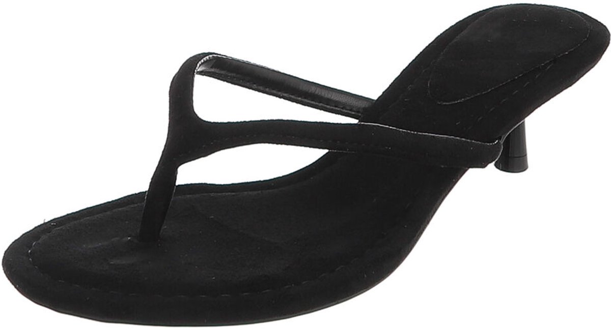 Slippers met hak - open model - dames Mt:41