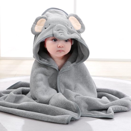 Geschenkset Pasgeboren Jongen: Badhanddoek, Milestones, Deken, Romper en Rammelaar — afbeelding 5