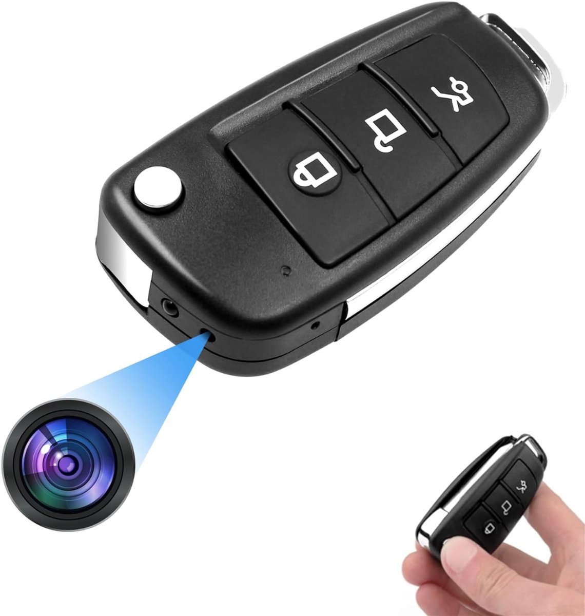 CLGP® Miniatuur Camera - Verborgen Opname - Beveiliging Huis - Bewegingsdetectie - Zwart