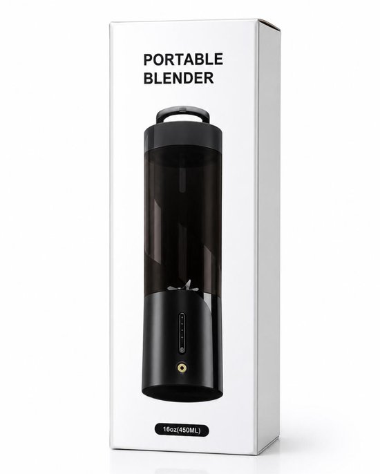 COCHO® Blender To Go - Smoothie Maker - Oplaadbare Mini Blender - Smoothies & Shakes - Draadloos & Draagbaar - Fruit Mixer - USB Oplaadbaar - 400 - 450ML van COCHO® — afbeelding 5