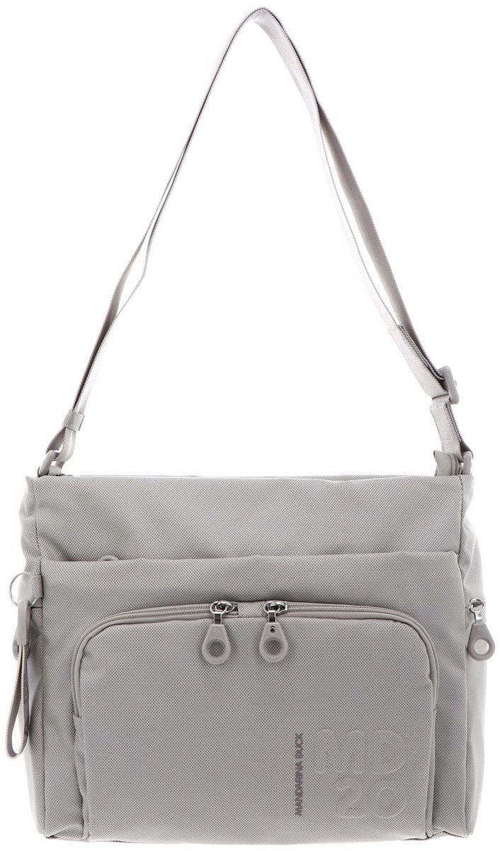MANDARINA DUCK schoudertas handtas MD20 Crossover Bag Cocoon Lichtgrijs