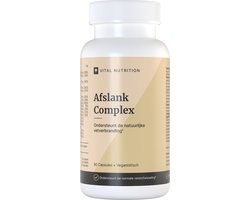 Vital Nutrition Vital Nutrition Afslank Complex - Afslankpillen - Natuurlijke Fatburner - Vetverbrander - Eetlustremmer - 100% plantaardig - 90 Capsules - 90 stuks