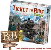 Ticket to Ride Europe - Nederlandstalig Bordspel - Strategisch Gezelschapsspel voor Familie & Vrienden