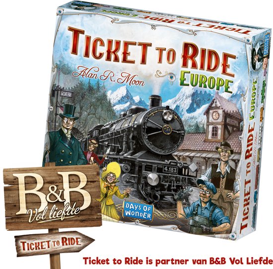 Ticket to Ride Europe bordspel