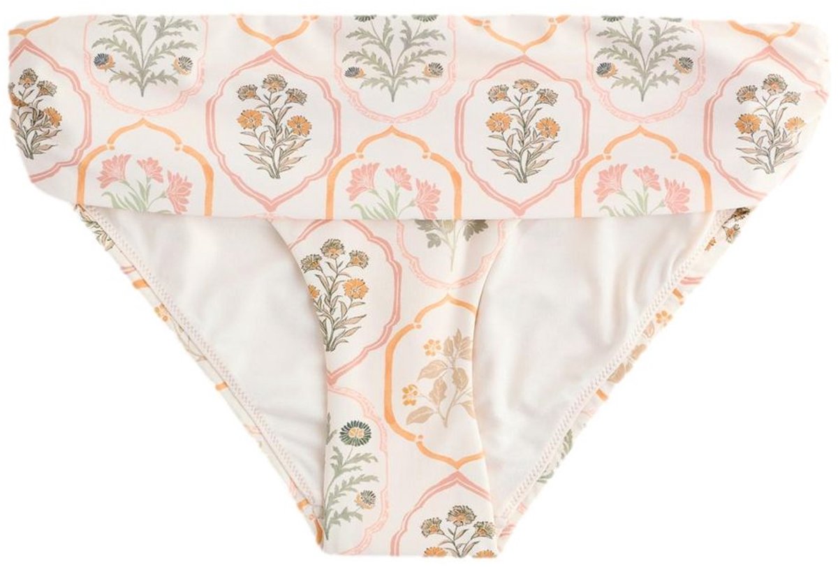 Next - Dames - Bikinibroekje met oproltaille - Crème