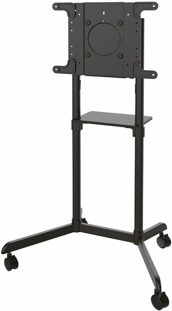 Thijox - Vloersteun voor TV, Universeel voor 37-70 inch, Zwart, Hoogwaardige Staal, Ideaal voor Woonkamer, Thuisbioscoop & Presentaties