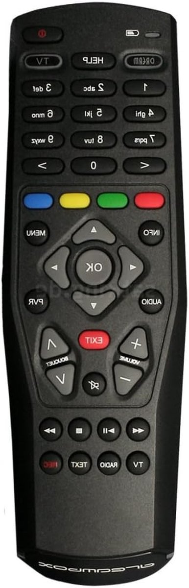 Afstandsbediening - Universele afstandsbediening Controle unit - TV bedienen - Origineel model - 5 Meter bereik - Zwart