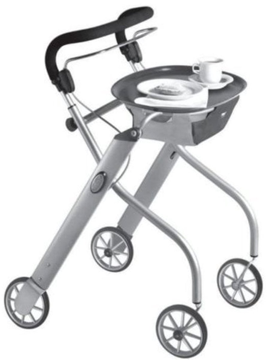 Trustcare Rollator - Voor binnen - Lichtgewicht - Met dienblad