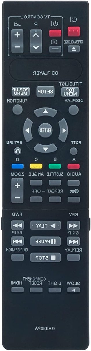 Afstandsbediening - Universeel Bediening - Home Cinema - Ergonomisch Ontwerp - 10 Meter Bereik - Zwart