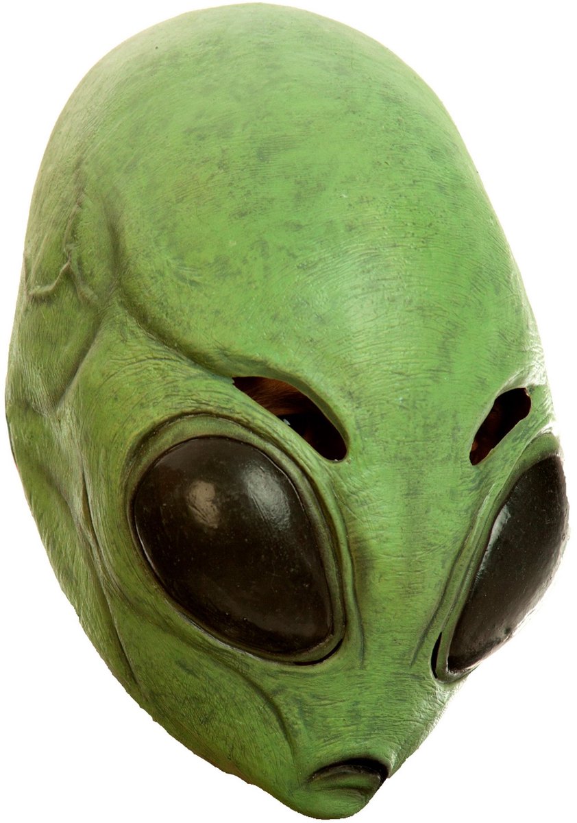 Marsbewoner masker - Alien Carnaval Halloween