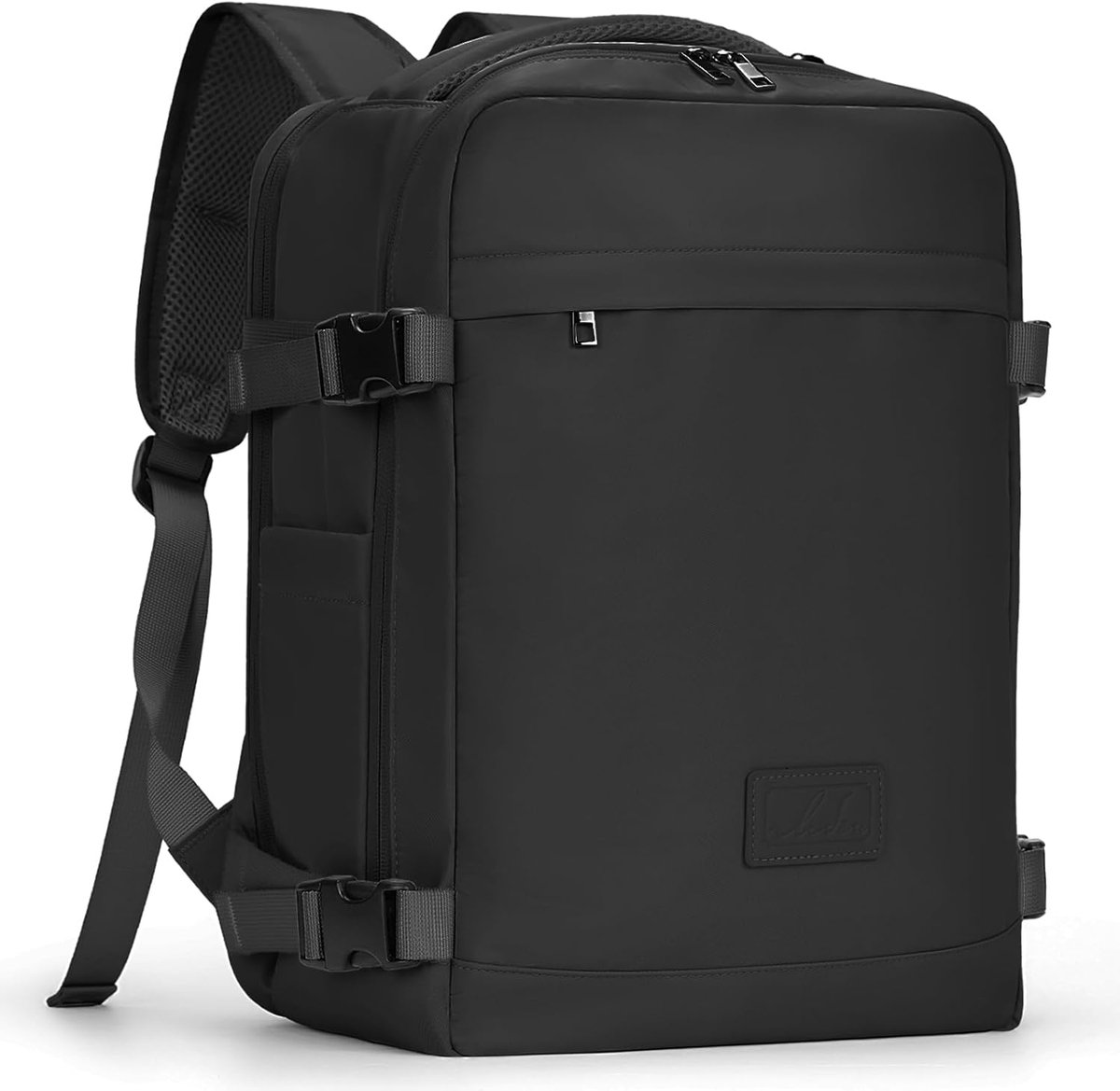 SnelShoppen - Handbagage Rugzak 40x30x20 cm - 24L Reisrugzak voor Dames en Heren met Laptopvak - Ideaal voor Ryanair, Eurowings en Wizz Air - Compacte