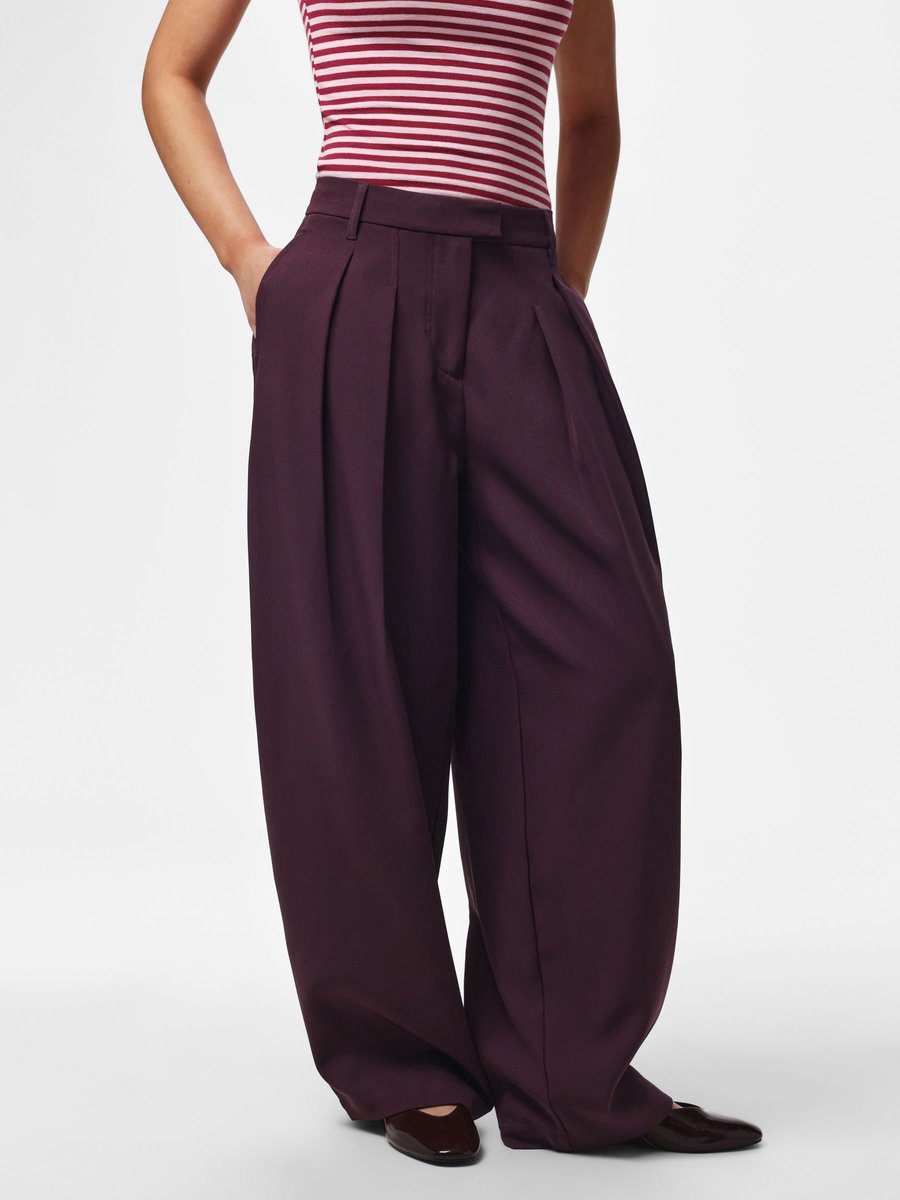 Pieces Broek PCOLIVIA BARREL
