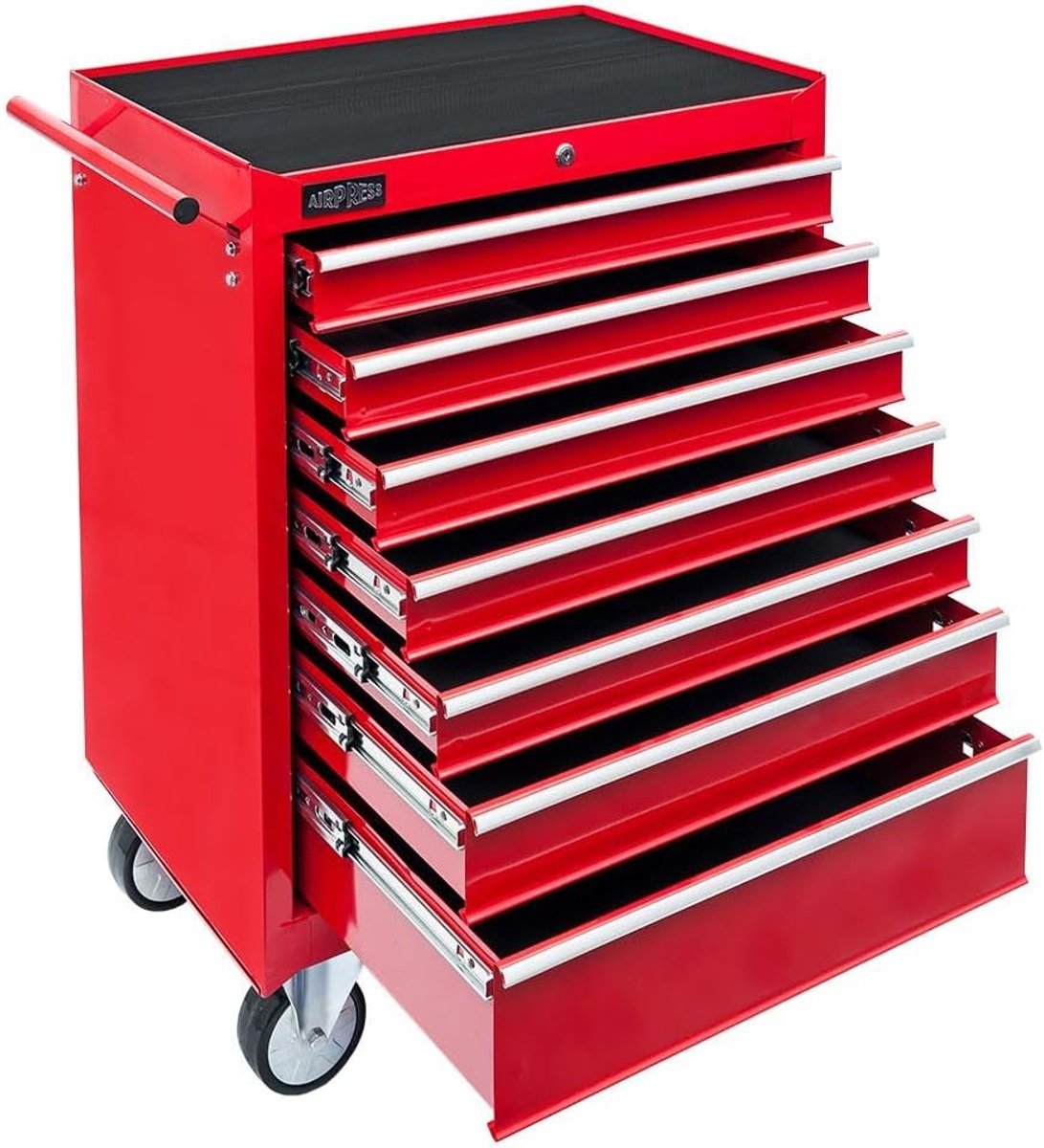 SnelShoppen - Professionele Gereedschapswagen Leeg met 7 Lades - Robuust Gereedschap Trolley voor Klussen, Werkplaats en Garage - Ideaal voor Vakmense