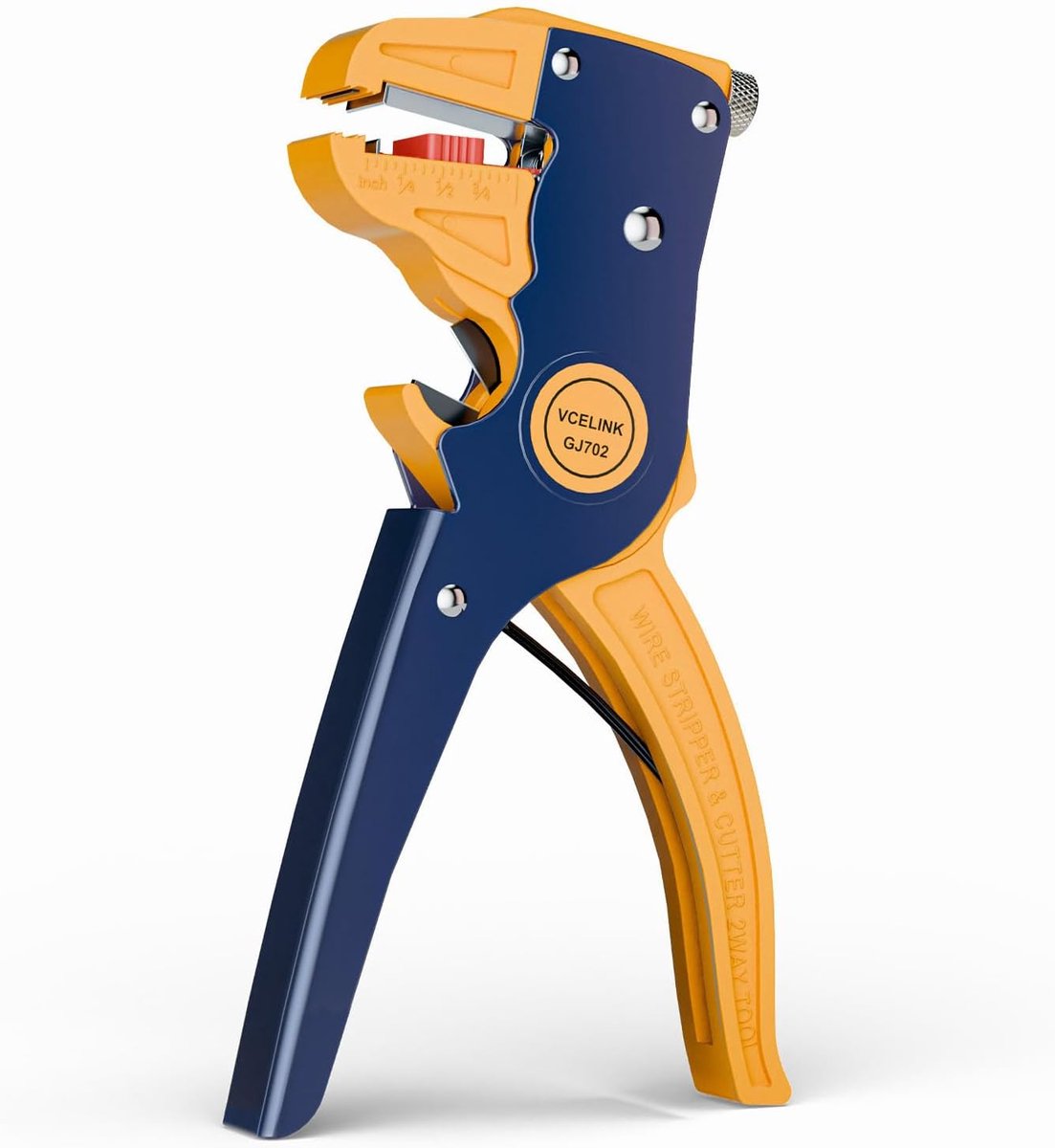 SnelShoppen - Automatische Stripping Pliers 0.2-6.0mm² en Zijkniptang voor Kabels tot 8mm | Multifunctionele Striptang met Lengtebegrenzer en Spanning