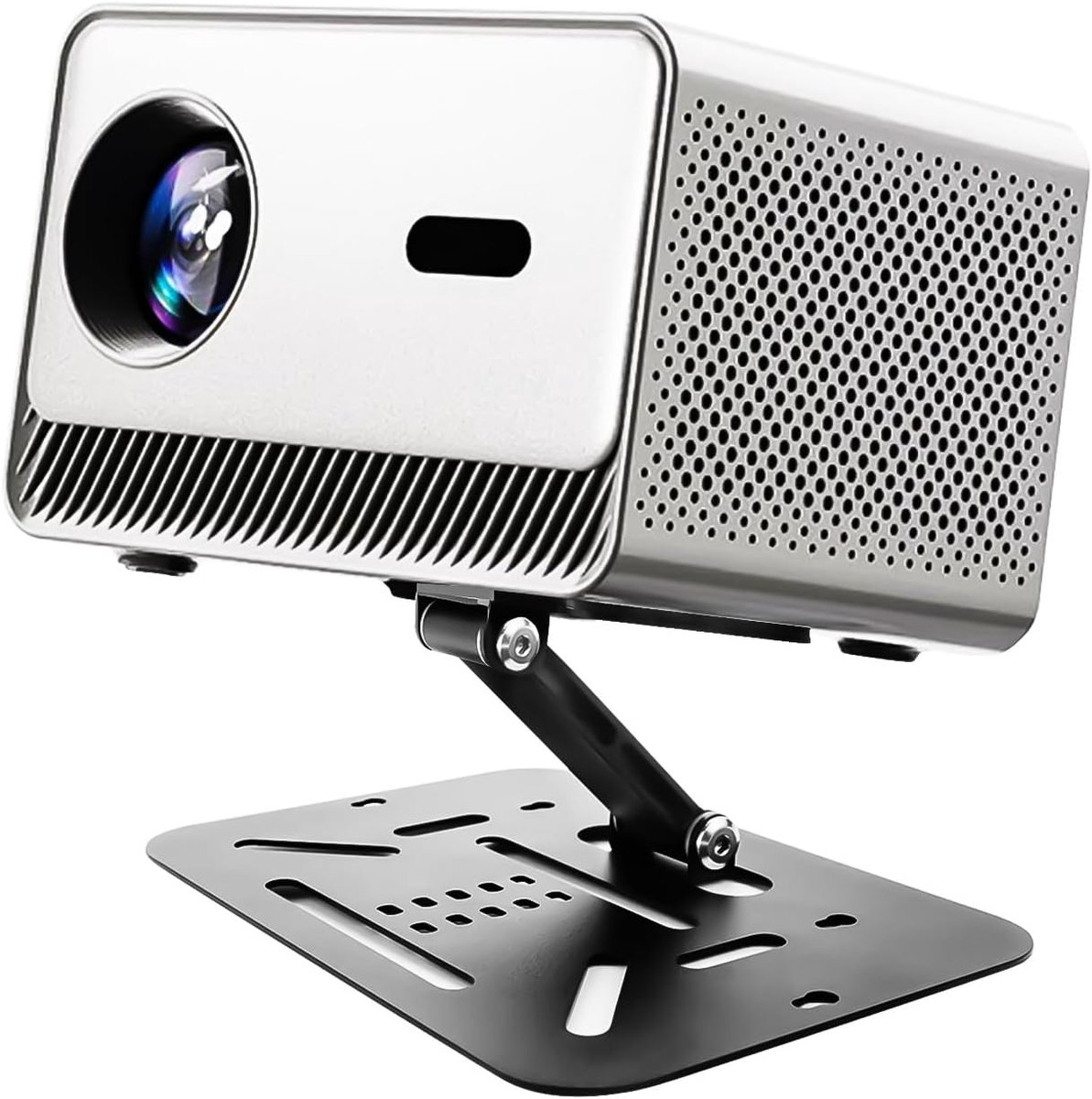 SnelShoppen - Desktop Projector Houder Multifunctionele Projectorbeugel voor Wand- en Plafondmontage, Universele Multihoek met 1/4 inch Schroefinterfa