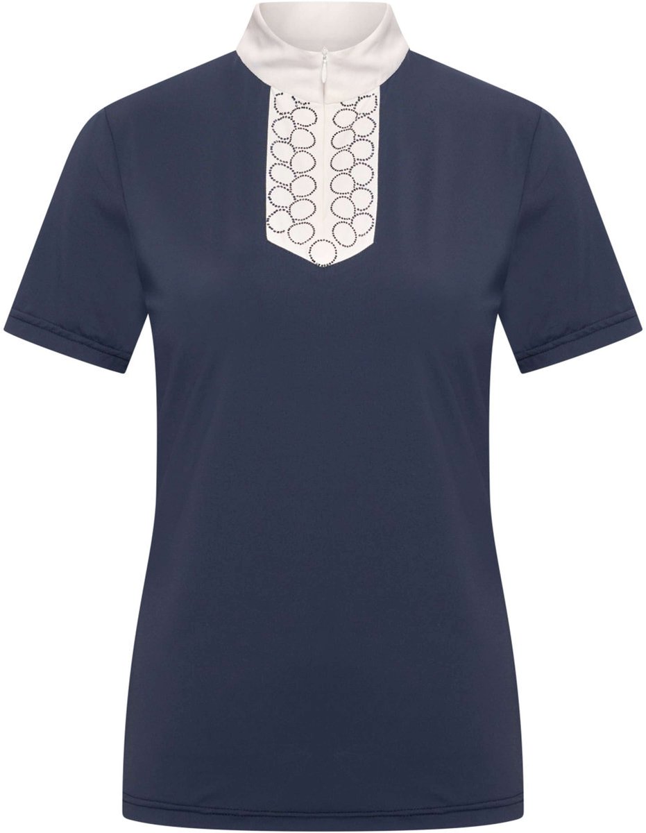 Imperial Riding SS26 Wedstrijdshirt IRHShine-Navy-M
