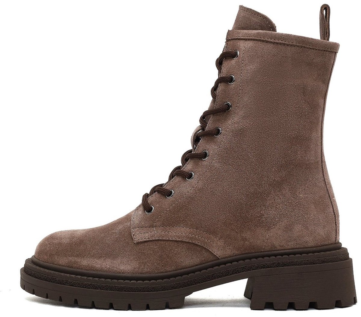 DERIMOD Ankle Boots Suede Leather Ankle Boots