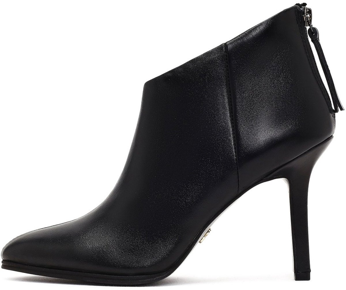 DERIMOD Heeled Ankle Boots Leather Heeled Ankle Boots