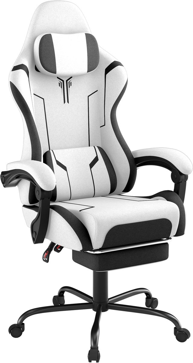 Solidchoice - Gaming Stoel met Massagefunctie en Voetsteun van Solidchoice — afbeelding 2